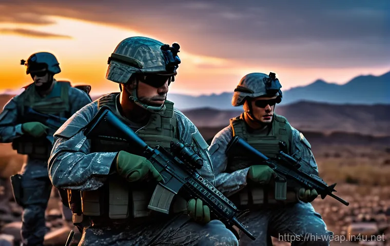 군용 GPS 시스템의 원리 - **Prompt 1: Precision Strike Coordination in a Modern Battlefield**
"A highly detailed, realisti...