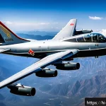 공중 급유기와 장거리 작전 수행 - A highly detailed aerial scene showing a modern air tanker refueling a fighter jet mid-flight over r...